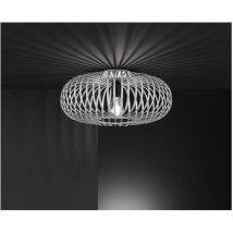 Plafoniera Johann 1xE27 Grigio Antico Ø40 cm Trio Lighting