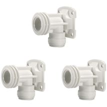 John Guest Speedfit - John Guest Jg Speedfit 3x Plastique Plaque Arrière Coude 15mm
