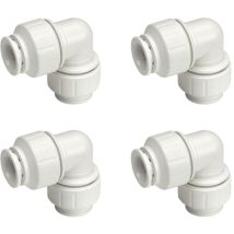 Coude PVC 22mm – Raccord d'évacuation – John Guest Speedfit