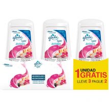 Johnson - Glade Gel Aromatizante de Ambiente con Fragancia Relax Zen, Plástico, Rosa, 5.6x16.2x15.8 cm, 2 Unidades