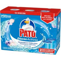 Johnson - Pato discos activos, 2 recambios para aparato - Paquete de 2 x 74 gr - Total: 148g
