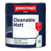 Johnstone's - Johnstones Trade Cleanable Matt - Brilliant White - 2.5 Litres