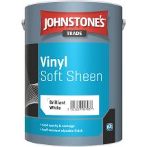 Johnstone's - Johnstones Trade Vinyl Soft Sheen - Brilliant White - 2.5 Litre