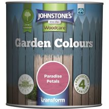 Johnstone's - Johnstones Woodcare Garden Colours Paint - 1L - Paradise Petals