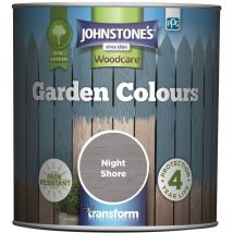 Johnstones Woodcare Garden Colours Paint - 1L - Night Shore - Night Shore