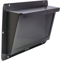 Joima - Rejilla de Ventilación de Aluminio. Tipo Pico Pato con Chapa Perforada. Modelo pico pato. 220 cm ancho x 130 cm alto