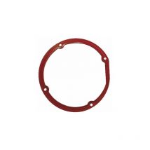 DIFF – Silikon-Dichtungsring 142mm – Hochtemperatur, rot – 4 Löcher – Anti-Vibrations-Eigenschaften
