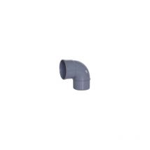 Coude rigide en pvc gris Homme-femme - 32 - a 87o