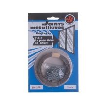 Jean Jourjon - Joint de calfeutrage métallique inox jourjon - larg.14 mm - Rouleau de 6 m - 050111