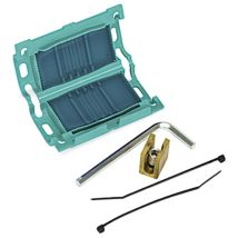 Joint de câble gel 3x1,5 - 5x6, 3x1,5 - 5x2,5 Kit de raccordement rapide + gel vert relifix v56 - HellermannTyton