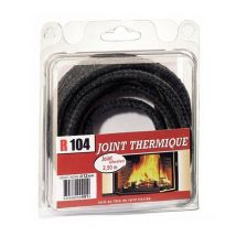 Joint de cheminée fibre de verre diametre 12mm - 2.50m + tube de colle - R104