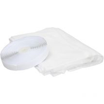 Joint de Fenêtre pour Climatiseurs Mobiles et Sèche-linge à Évacuation, 400 cm, Hot Air Stop à Fixer sur les Fenêtres/de Toit, Pas Besoin de Trous,