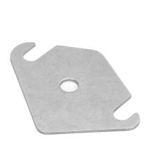 Jeffergarden Joint de plaque de bloc d'obturation egr en acier inoxydable adapté pour Ford Fiesta 1.4 1.6 avec trou