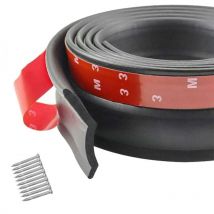 Sevengirl - Joint de porte de garage universel de 3 m, bande d'tanchit en caoutchouc pour porte de garage multifonction, bande d'tanchit pour bas de