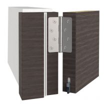 Athmer - Joint de porte Schall-Ex L-8/30 ws 1-s.L.708mm B.8mm aluminium argent argent hlt l/r