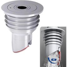 Joint de Tuyau de Machine à Laver, Gris Bouchon Anti Odeur Machine à Laver Bouchon D'Étanchéité de Tuyau D'Évacuation, Joint de Tuyau de Vidange 