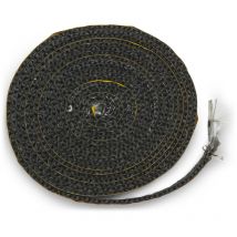Joint de vitrage pour poêles à cheminée Topas de Eurotherm - joint plat - pièce de rechange aux dimensions parfaitement adaptées