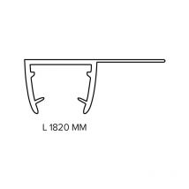 Ferrari Srl - Charnière d'angle extérieur lofty - semi-circulaire - porte coulissante