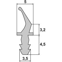 Joint Adhesif Mousse Epdm Étanche Pour Rainure 3 Mm Longueur 25 M Type 60492 - Joint Dual