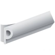 Elton - Joint pour espace moyen dormant en p d'isolation adhésif 600301 - 100 m - blanc - ellen