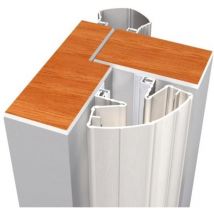 Elton - Joint Euro Pare-Doigts + Kit b 90-90 198 cm Gris - 805422198