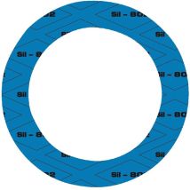 Klinger - Joint Fibre Pour Bride Sil-802 - Génie Climatique - Ep2mm Ø80 - 142x89