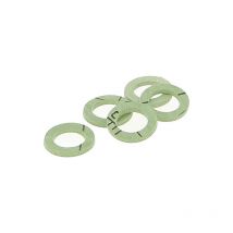 Lot de 100 joints fibre vert sans amiante 1/2' (15x21)