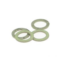 Lot de 50 joints fibre vert sans amiante 3/4 (20x27)