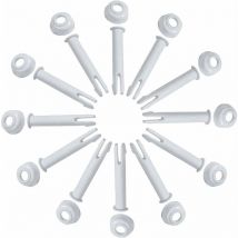 Joint Piscine Tubulaire Pour Intex Piece Round Metal Frame Rechange Piscine À Cadre Métallique Goupilles Jointes Picine Rectangulaire Ronde 12 Pièces
