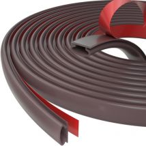 Joint Porte Fenetre Isolation Thermique et Phonique,Joint De Etancheite Porte Entree Caoutchouc Auto-adhésif,Boudin Calfeutrage PVC Porte Isolant