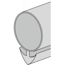 Joint Dual - Joint siliconé clipsable marron 100 m x 6 mm pour rainureuse