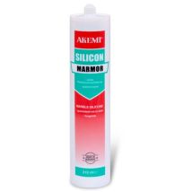 Marmor - Silicone Précoloré - Akemi - Cartouche De 310 Ml Gris Pierre Mat 72
