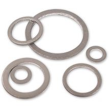 Oc-pro - Rondelles plates alu joints tous raccords et bouchons de vidange - 100 rondelles de 10x16x1mm