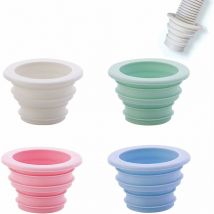 Joints de vidange désodorisants, joints d'égout, anneaux d'embout de vidange pour Machine à laver, outils de nettoyage de cuisine 4 pièces