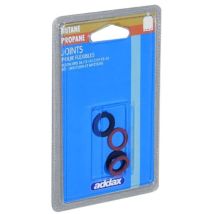 Kit Joints Gaz – 4 pièces – 2 Noirs + 2 Rouges – ADDAX