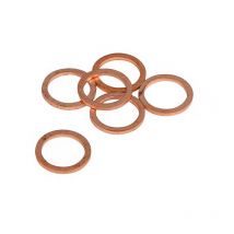 Joints vidange X 6 – cuivre – 12 x 16 x 1.5 mm