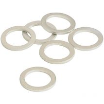 Autobest - Joints vidange x 6 en aluminium, diamètre 12 x 17 x 1,5 mm