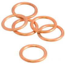 Autobest - Joints vidange x 6 rmf, dimension 16 x 22 x 2 mm