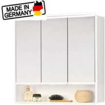 Jokey - Meuble De Salle De Bain Avec Miroir Lymo 58x49x14,7 Blanc