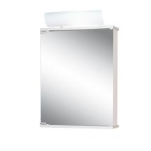 Jokey - Spiegelschrank Fleur Front aluoptik Spiegel Bad Kristallglas