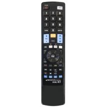 Télécommande universelle programmable 4:1 – Noir – Usage télécommande, Type de contrôle, Alimentation électrique, Marque compatible, Nombre de canaux 