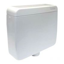 Jomo Spülkasten nixe, 6-9 Liter mit Spül-/Stopptaste inkl. Zubehör, Farbe: weiss