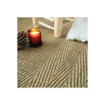 Décoweb - Jonc de mer - Assam - Chevron - Rouleau de 2m x 11m