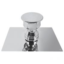 Joncoux - Kit de finition haut de conduit - modèle Apollo - Pour Poêle à Pellets - Inox - Ø100 350/350