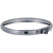Tuyau tyral inox 304 - Diam. 130 - Bride de sécurite - Joncoux