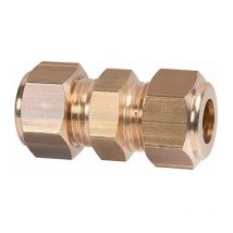 Raccord bicône droit laiton - ø 14 mm