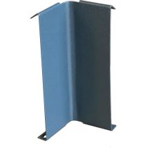 Jonction angle rentrant pour profilé clipsable Jouplast 70 mm - Gris anthracite