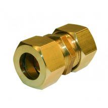 Manchon biconique laiton D.10 pour tube en cuivre - Quick Plomberie