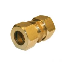 Manchon biconique laiton D.16 pour tube en cuivre - Quick Plomberie