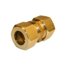 Quick Plomberie - Manchon biconique laiton D.18 pour tube en cuivre